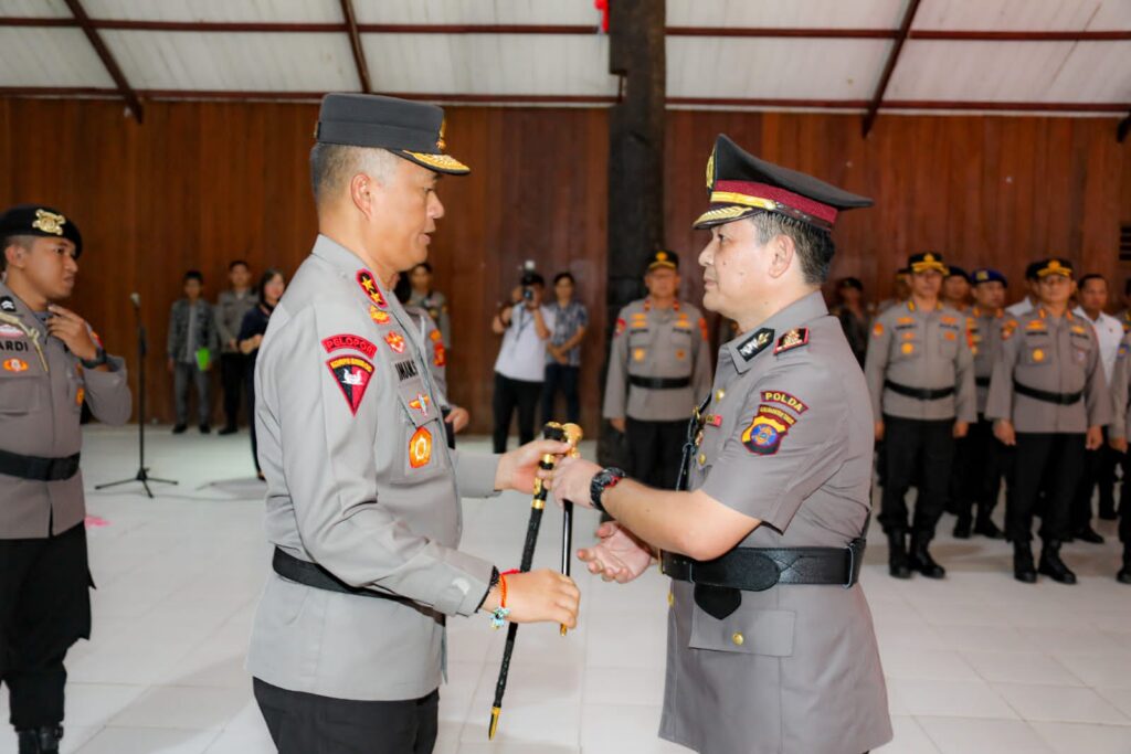 AKBP Anthony Rybok Resmi Jadi Kapolres Mahulu Pertama