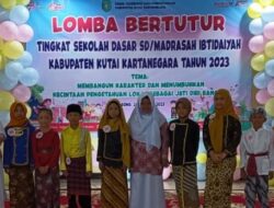 Lomba Bertutur Diarpus Kukar, Gali Bakat Literasi Pelajar Kukar