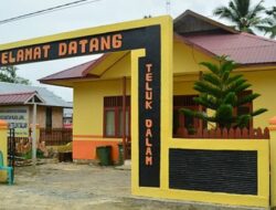 Kantor Desa Baru Teluk Dalam di Eks Jembatan Gantung, Ini Rencana Kades Supian