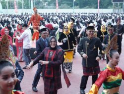 Hari Jadi Kaltim ke-67 Disemarakkan 6.000 Penari Jepen Nusantara