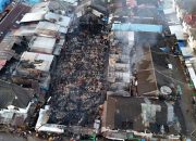 Kebakaran Hanguskan Puluhan Lapak di Pasar Segiri Samarinda