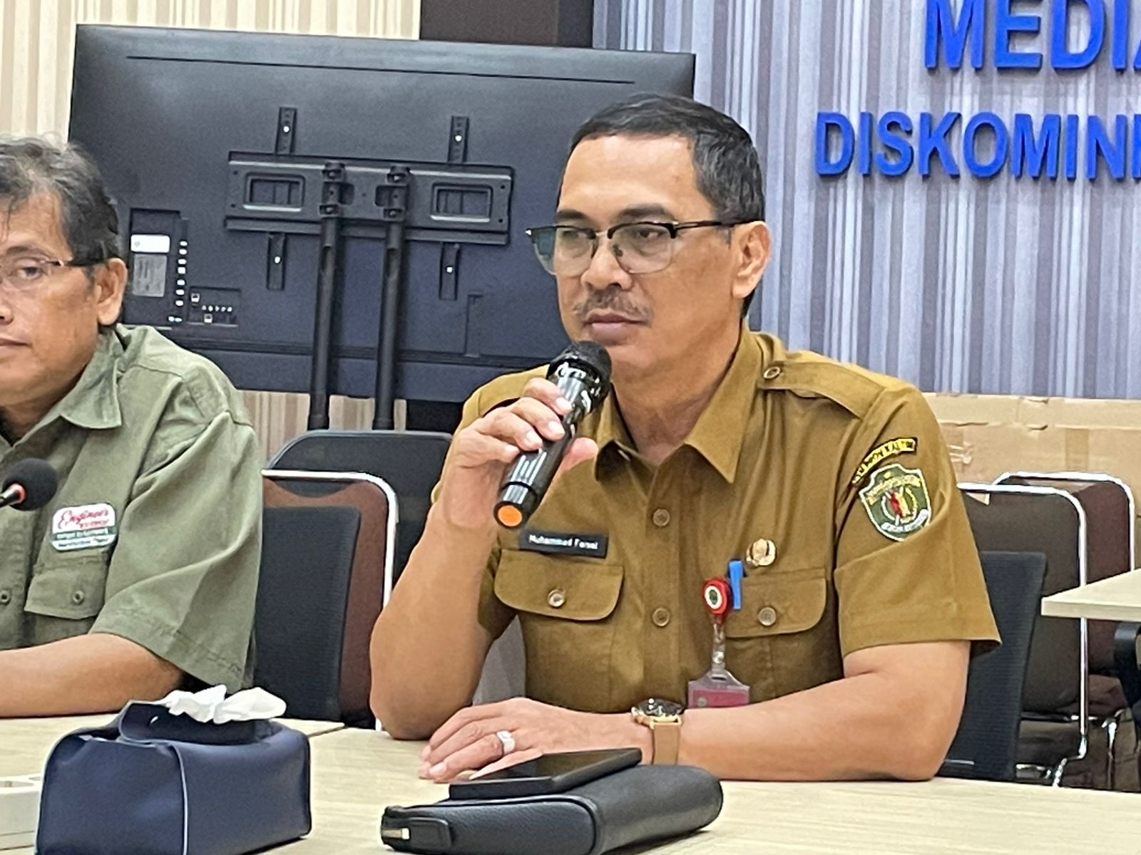 Teks foto:Kepala Dinas Komunikasi dan Informatika Kaltim, Muhammad Faisal