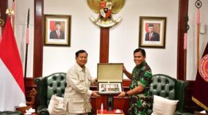 Pertemuan KSAL Muhammad Ali dengan Menhan Prabowo Perihal Pembangunan Kekuatan Matra Laut