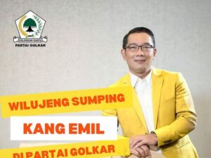 Ridwan Kamil Resmi Gabung Golkar, Ini Alasannya