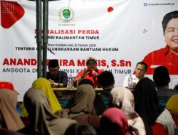 Sosialisasikan Perda Bantuan Hukum di Samarinda, Ananda Emira:  Manfaatkan Layanan yang Tersedia