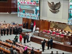 3 Anggota PAW Dilantik, Andhika Hasan Gantikan Ismail Thomas di DPR RI