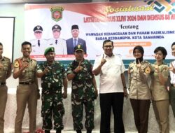 Taruna Latsitardanus di Samarinda Sosialisasi Wawasan Kebangsaan