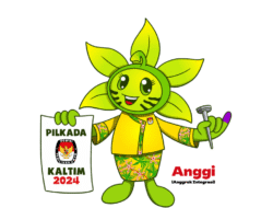 KPU Kaltim Tetapkan Anggi sebagai maskot Pemilihan Kepala Daerah Gubernur dan Wakil Gubernur Kalimantan Timur 2024