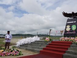 Taruna Wreda Tinggalkan Jejak, Tugu Latsitarda XLIV Julang Kokoh di Taman Titik Nol Tenggarong