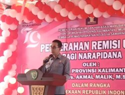 9.597 Narapidana di Kaltim dan Kaltara Peroleh Remisi Dalam Menyambut Kemerdekaan RI