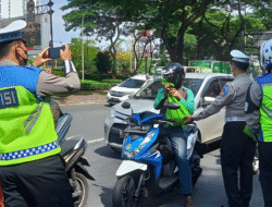Polresta Samarinda Masih Tunggu Program Tilang Sistem Poin 2025