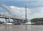 Fender Pengaman Baru Jembatan Mahakam Dirancang Lebih Kokoh, Ditopang 12 Tiang Pancang hingga 60 Meter