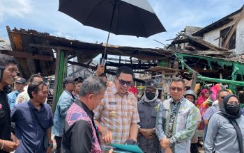 Andi Harun Tinjau Pasar Segiri Terbakar, Pemkot Siapkan Lapak Sementara untuk Pedagang